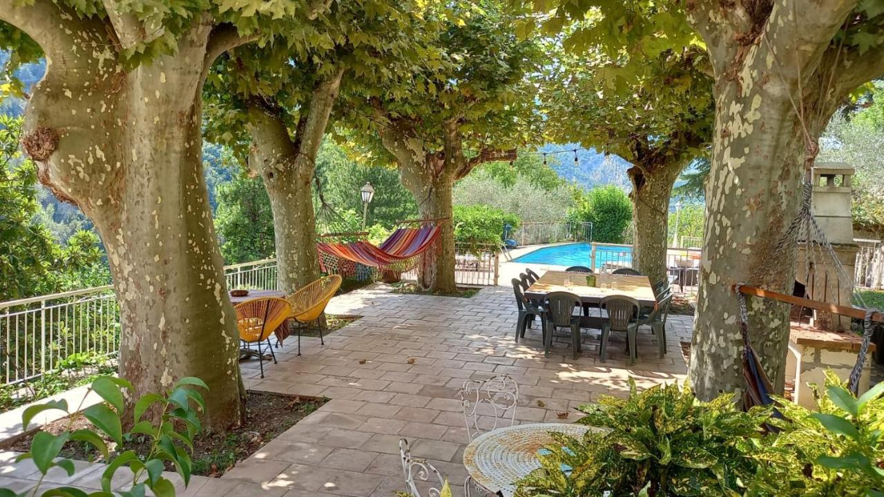 Mas Bella Vida - Chambres D'Hotes Puget Theniers Bagian luar foto